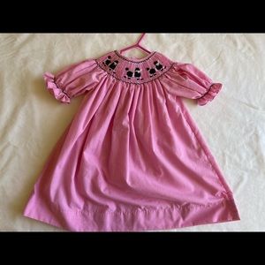 Smocked dress 24M